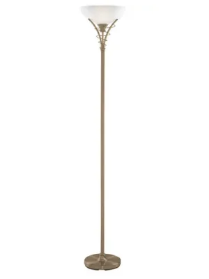 Nadčasová stojací lampa Lineas mosaz Top Prodej