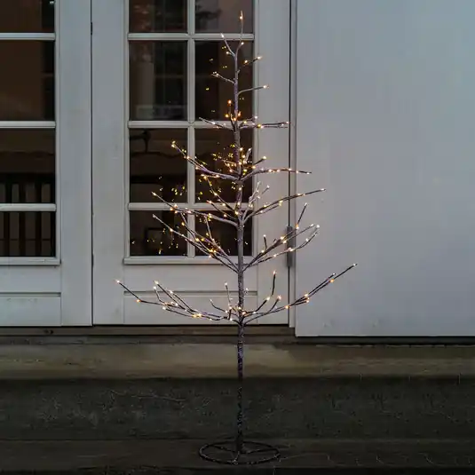Must-Have Alex LED stromek se zasněženým vzhledem, výška 120 cm