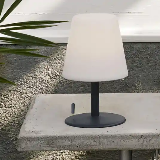 Super Cena Stolní lampa LED Gardenlight Kreta baterie 26,5cm