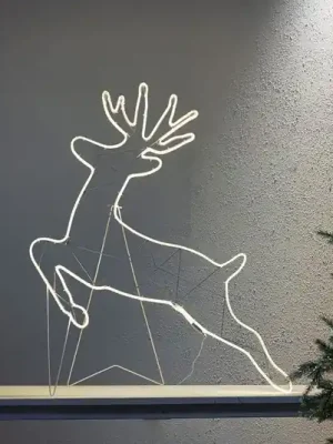 Speciální Cena LED světelná figurka Tapesil sob na zeď a podlahu