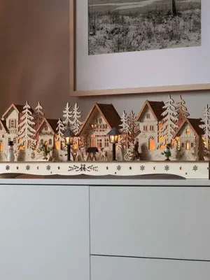 Přímo Od Výrobce LED vánoční oblouk vesnice, trafo nebo baterie