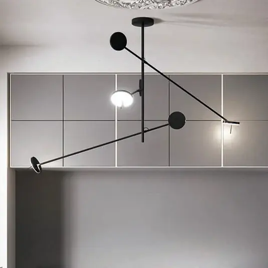 Odeslání Ihned Grok Invisible LED závěsné světlo tři zdroje 2700K