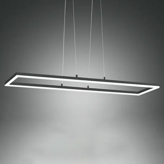 LED závěsné světlo Bard, 92x32 cm, antracit Kup Teď