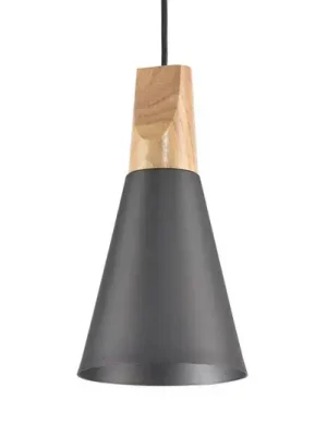 Omezená Nabídka Závěsné světlo Bicones v černé, Ø 14cm