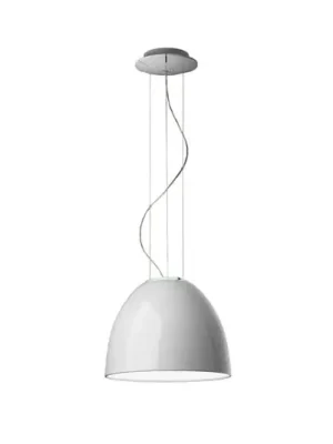 Artemide Nur Mini Gloss LED závěsné světlo bílá Oblíbený