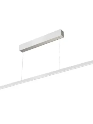 Tovární Cena LED závěsné světlo Orix, bílá, délka 120 cm