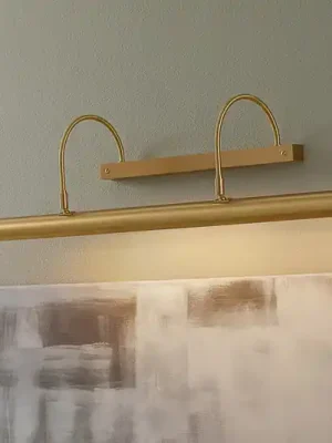 Dlouhé obrazové svítidlo PICTURE mosaz matná Hit Sezóny