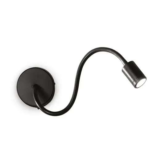 Flexibilní nástěnné svítidlo LED Focus, černé Cenový Hit