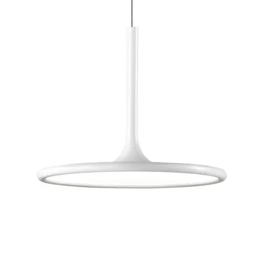 LEDS-C4 Net LED závěsné světlo v matné bílé, Ø25cm Expresní Doručení