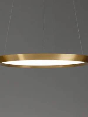 Kup Teď LEDS-C4 Saturn LED závěsné světlo mosaz, Ø 60cm
