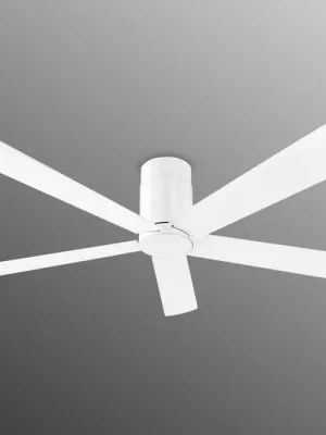 Stropní ventilátor Rodas s čistým designem – bílý Omezená Nabídka