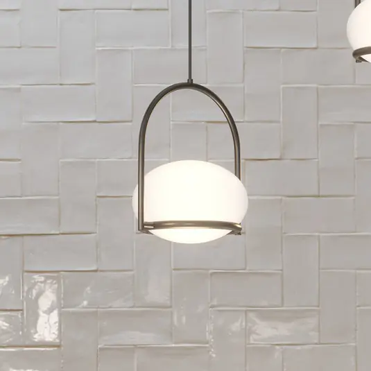 LEDS-C4 Coco Single závěsné světlo, černá/bílá Odeslání Ihned