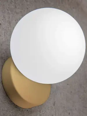 Nová Kolekce Nástěnné svítidlo Tin Tin single flame gold satinised