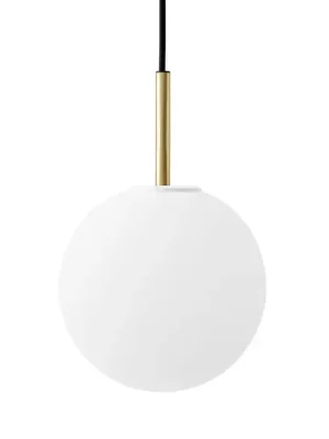 Výhodná Nabídka Audo LED závěsné světlo TR Bulb, 1žárovka, mosaz/bílá, opálové sklo