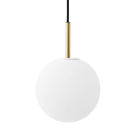 Výhodná Nabídka Audo LED závěsné světlo TR Bulb, 1žárovka, mosaz/bílá, opálové sklo