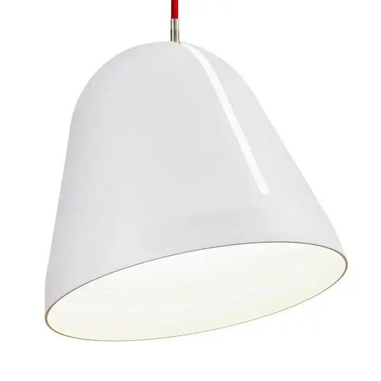 Autentický Nyta Tilt závěsné světlo, kabel 3 m červená, bílá