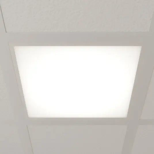 Arcchio LED vkládací panel Vinas, 4 000 K, 36 W, 62 cm x 62 cm Aktuální