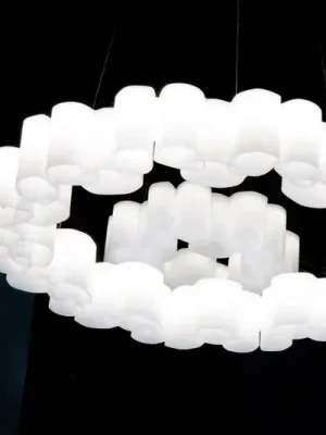 Víkendová Akce LED závěsné světlo Honey, stmívatelné, kulaté, 58 cm
