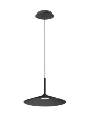 Bezpečná Platba LED závěsné světlo Poe Plus, černá
