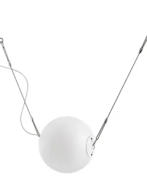 Jen Po Omezenou Doba Závěsné svítidlo Lumina Perla se skleněnou koulí, Ø 35 cm