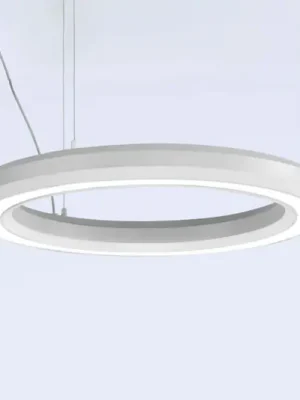 Poslední Šance LED závěsné svítidlo Materica spodní Ø 60 cm bílé
