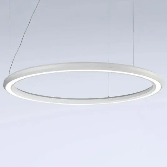 Nejprodávanější LED závěsné svítidlo Materica spodní Ø 120 cm bílé