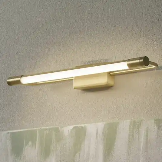 Ihned K Objednání LED nástěnné světlo Rapallo, mosaz, IP44, 40 cm