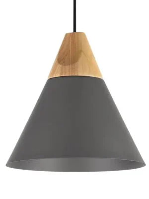 Závěsné světlo Bicones v černé, Ø 22cm Must-Have