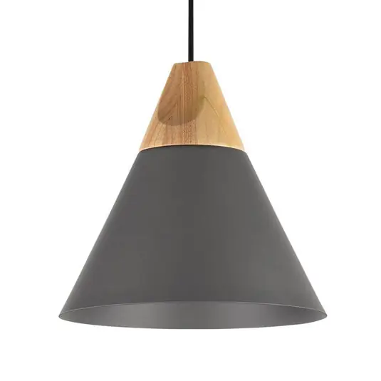 Závěsné světlo Bicones v černé, Ø 22cm Must-Have