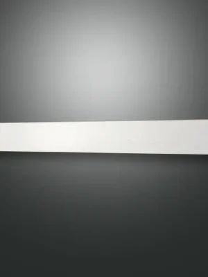 Oblíbený LED nástěnné světlo Lotus, bílá, délka 93 cm