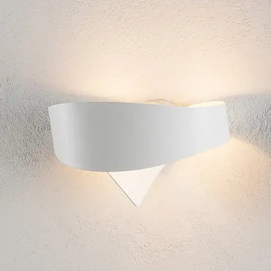 Bílé designové nástěnné svítidlo Scudo Koupit Online
