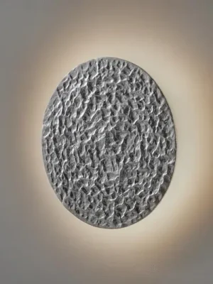 Nástěnné svítidlo LED Meteor, Ø 27 cm, stříbrná Rychlé Dodání