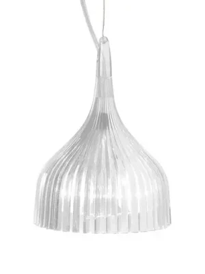 Kartell É - závěsné světlo s LED, transparentní Pouze Dnes