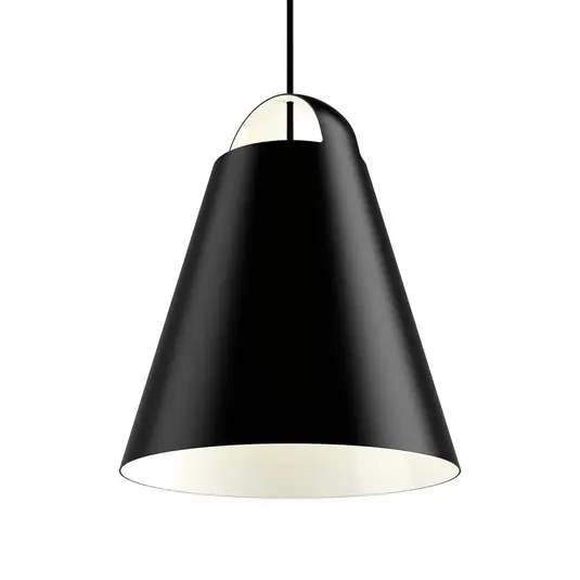 Louis Poulsen Above závěsné světlo, černé, 40 cm Výhodná Nabídka