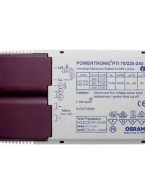 Nejprodávanější Elektronický předřadník PTi 70/220-240 I
