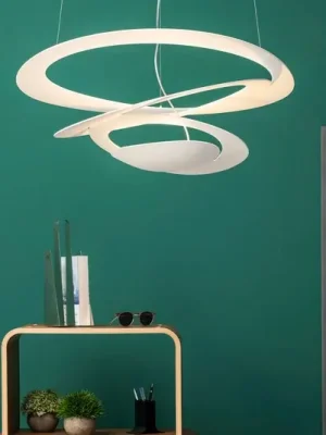 Speciální Cena Artemide závěsné světlo Pirce, 67x69 cm, bílé