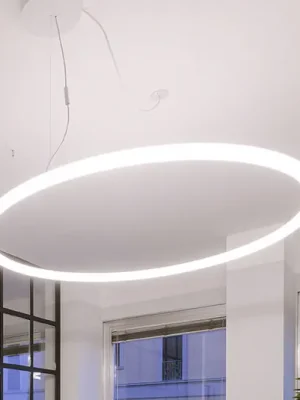 Artemide Abeceda světla kruhová závěsná lampa 155 Přímo Od Výrobce
