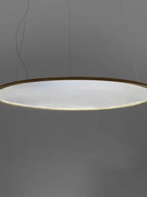 Závěsné svítidlo Artemide Discovery, horizontální bronzová barva Výhodná Nabídka