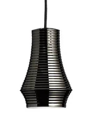 Autentický Bover Tibeta 01 - LED závěsné světlo, chrom-černá