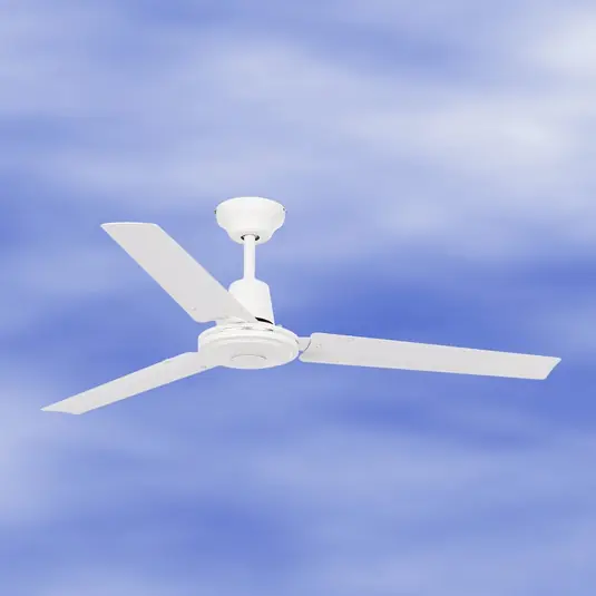 Rovný bílý stropní ventilátor ECO INDUS Tovární Cena