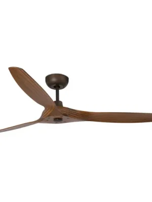 Ověřený Stropní ventilátor Morea L, DC, 3 lopatky hnědá