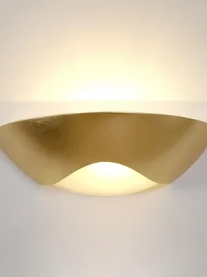Ušlechtilé nástěnné světlo Matteo Curve, zlaté Koupit Online