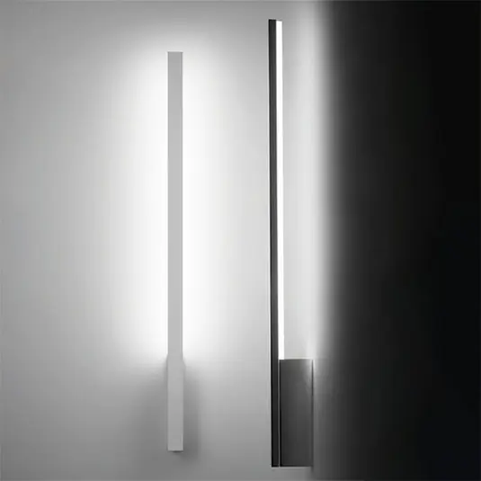 Xilema W1 – minimalistické LED nástěnné světlo, bílé Rychlé Dodání