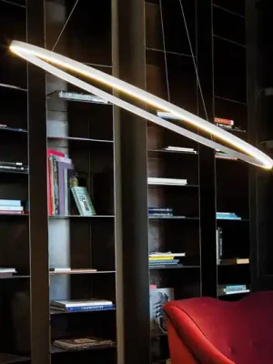 Objednat Nyní Závěsná lampa Nemo Ellisse Minor Dolů 2700K hliník