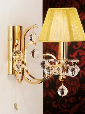 Originální Strhující nástěnné svítidlo Kristalldesign