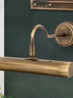 Sezónní Sleva Flexibilní svítidlo nad obraz Lariga mosaz 25 cm