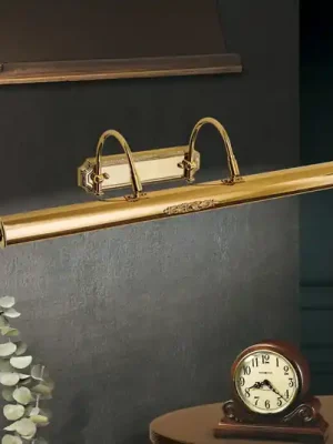Pozlacené světlo nad obraz Gustav z mosazi, 70 cm Nejprodávanější