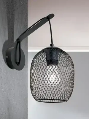Nejlepší Cena Nástěnné světlo Georgina s klecovým stínidlem