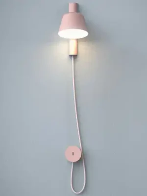 Prandina Bima W1 USB LED nástěnné světlo, růžová Bezpečná Platba