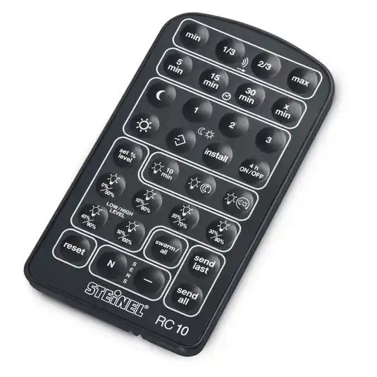 Nová Kolekce STEINEL RC10 servis dálkové ovládání RS PRO LED Q1